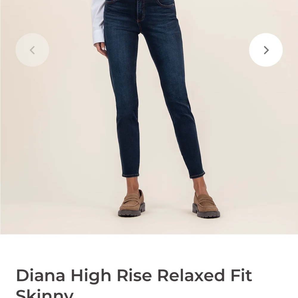 NEW - Kut size 8 Diana skinny